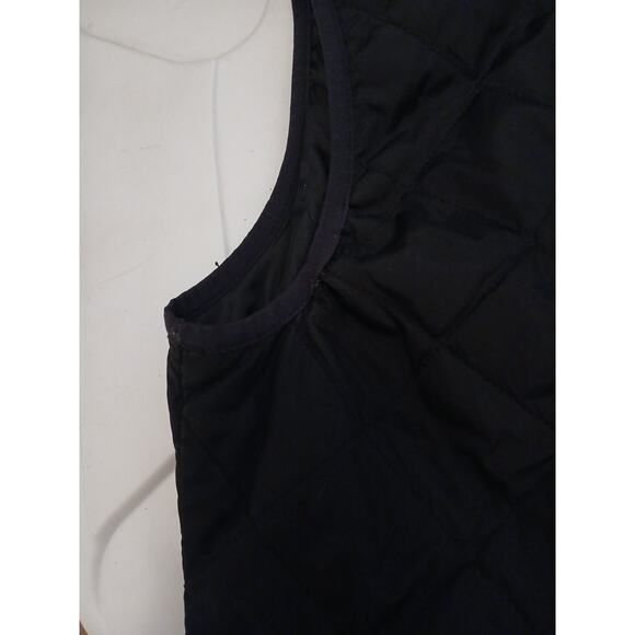 Old Navy Vest Size M Black Quilted Gorpcore Layer Lagenlook Sporty Discontinued - Picture 15 of 15